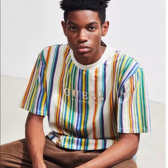 Guess Riviera Stripe Shirt - Picture 1 of 7